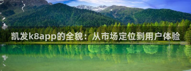 多多28g体育注册平台：凯发k8app的全貌：从市场定位到用户体验